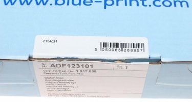 Диск зчеплення ADF123101 BLUE PRINT фото 4