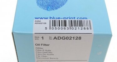 Масляный фильтр ADG02128 BLUE PRINT – (фильтр-патрон) фото 7