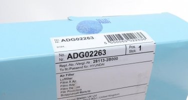 Воздушный фильтр ADG02263 BLUE PRINT –  фото 4