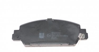 Тормозная колодка ADH242100 BLUE PRINT – передние с звуковым предупреждением износа фото 2
