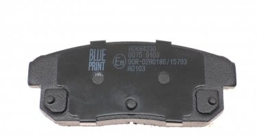 Гальмівна колодка ADK84230 BLUE PRINT – задні  фото 4