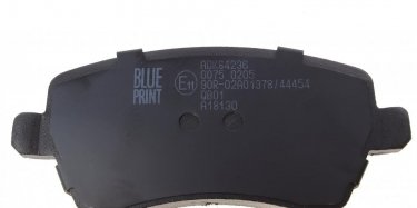 Тормозная колодка ADK84236 BLUE PRINT – передние  фото 7