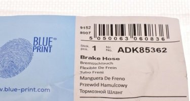 Тормозной шланг ADK85362 BLUE PRINT фото 7