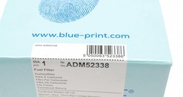 Паливний фільтр ADM52338 BLUE PRINT – (прямоточний) фото 8