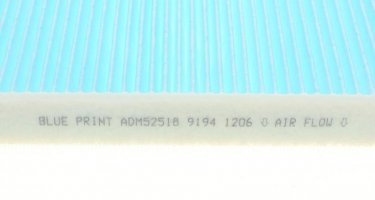 Салонний фільтр ADM52518 BLUE PRINT – (фильтр-патрон) фото 3