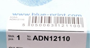 Масляный фильтр ADN12110 BLUE PRINT – (накручиваемый) фото 5