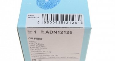 Масляный фильтр ADN12126 BLUE PRINT – (фильтр-патрон) фото 6