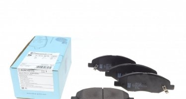 Купить ADN142173 BLUE PRINT Тормозные колодки передние Микра (1.2, 1.4 16V, 1.4 4WD) с звуковым предупреждением износа