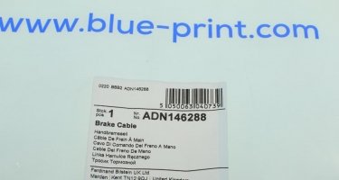 Трос ручника ADN146288 BLUE PRINT фото 6