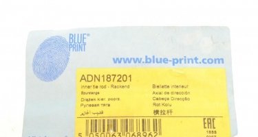 Рульова тяга ADN187201 BLUE PRINT фото 2
