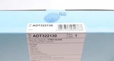 Воздушный фильтр ADT322130 BLUE PRINT –  фото 7