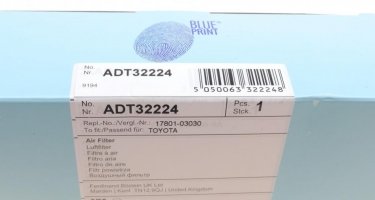 Повітряний фільтр ADT32224 BLUE PRINT –  фото 6