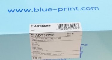 Повітряний фільтр ADT32258 BLUE PRINT –  фото 5