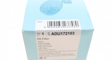 Масляный фильтр ADU172103 BLUE PRINT – (фильтр-патрон) фото 6