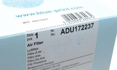 Воздушный фильтр ADU172237 BLUE PRINT –  фото 5