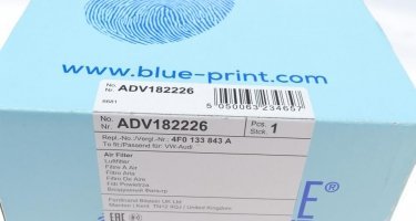 Воздушный фильтр ADV182226 BLUE PRINT –  фото 5