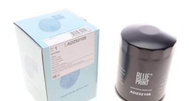 Купить ADZ92108 BLUE PRINT Масляный фильтр (накручиваемый) Мазда 626 (2.0 D, 2.0 D Comprex, 2.0 D GLX Comprex)