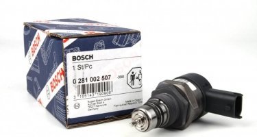 Купить 0 281 002 507 BOSCH - Датчик давления топливной планки Fiat Doblo 1.3MJTD 16v 2004-2011
