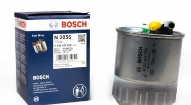 Купить F 026 402 056 BOSCH Топливный фильтр (прямоточный) Vito 639 (2.1, 3.0)