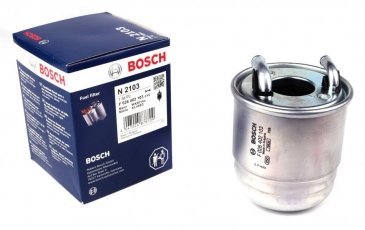 Купить F 026 402 103 BOSCH Топливный фильтр (прямоточный) Sprinter (319 CDI, 519 CDI)