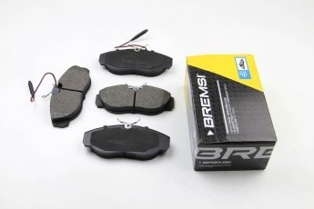 Купить BP2614 BREMSI Тормозные колодки  Ducato (1.9, 2.0, 2.5, 2.8) 