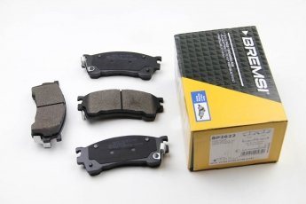 Купить BP2622 BREMSI Тормозные колодки  Mazda 323 BJ (1.6, 1.8, 2.0) 