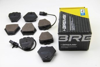Купить BP3121 BREMSI Тормозные колодки  Audi A4 B5 S4 quattro 
