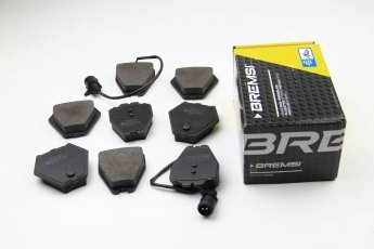 Купити BP3122 BREMSI Гальмівні колодки  Audi A8 