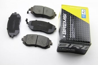 Купити BP3158 BREMSI Гальмівні колодки  Subaru XV (1.6 i, 2.0 D, 2.0 i) 