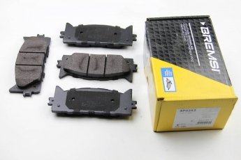 Купить BP3253 BREMSI Тормозные колодки  Camry (10, 40) (2.4 VVTi, 2.4 VVTi Hybrid, 3.0) 
