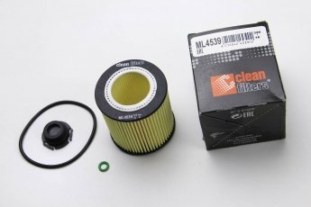 Масляний фільтр ML4539 CLEAN Filters – (фильтр-патрон) фото 2