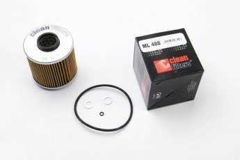 Масляный фильтр ML 488 CLEAN Filters – (фильтр-патрон) фото 2