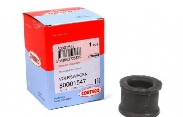 Купити 80001547 CORTECO Втулки стабілізатора Транспортер Т4 (1.9, 2.0, 2.4, 2.5, 2.8)