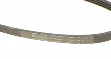 Ремінь приводний 4PK668 DAYCO – (4 ребра)Довжина: 668 мм фото 4