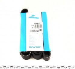 Купить 6PK1660 DAYCO Ремень приводной (6 ребер) Ibiza (1.9 SDI, 1.9 TDI)Длина: 1660 мм
