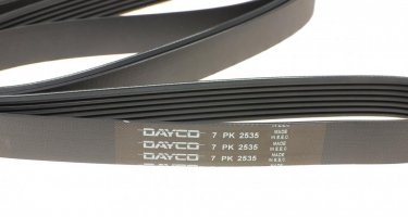 Ремінь приводний 7PK2535 DAYCO – (7 ребер)Довжина: 2535 мм фото 2