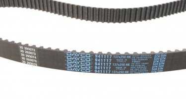 Ремень ГРМ 941117 DAYCO – ширина 25 мм, 137 зубцов фото 2
