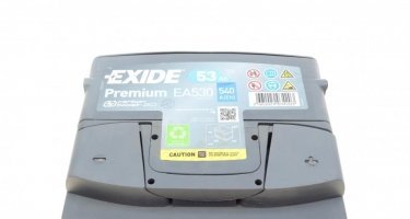 Акумулятор EA530 EXIDE фото 5