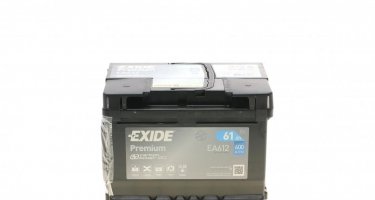 Купить EA612 EXIDE Аккумулятор Transporter T3 (1.6, 1.9, 2.0, 2.1)