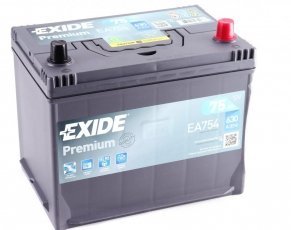 Купить EA754 EXIDE Аккумулятор Hyundai i30 2.0 CRDi