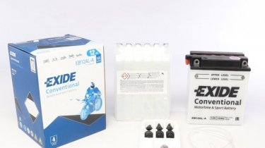 Купити EB12AL-A EXIDE Акумулятор Honda CB (CB 550 F, CB 550 K)