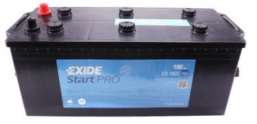 Купити EG1803 EXIDE Акумулятор EuroStar (9.5, 10.3, 12.9, 13.8, 17.2)
