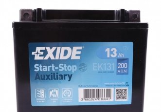 Аккумулятор EK131 EXIDE фото 4