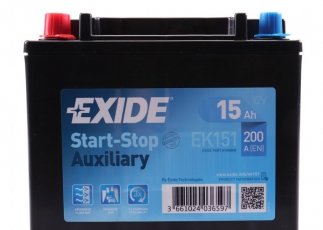 Акумулятор EK151 EXIDE фото 2