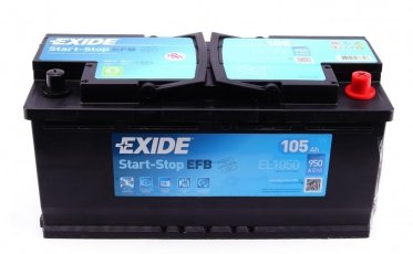 Купить EL1050 EXIDE Аккумулятор Jumper 2.0