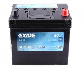 Аккумулятор EL604 EXIDE фото 3
