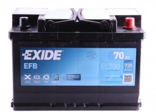 Купить EL700 EXIDE Аккумулятор Алхамбра 2.0 TDI 4Drive