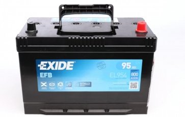 Купити EL954 EXIDE Акумулятор Mitsubishi ASX (1.8 DI-D, 1.8 DI-D 4WD)