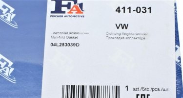 Прокладка випускного колектора 411-031 Fischer Automotive One (FA1) фото 2