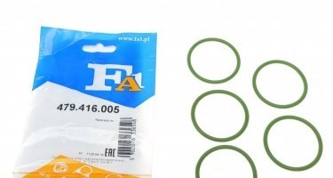 Ущільнювальне кільце/FPM 45,60 x 52,30 x 3,50 kauczuk fluorowy green 70F01 479.416.005 Fischer Automotive One (FA1) фото 1
